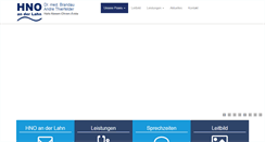Desktop Screenshot of hno-wetzlar.com